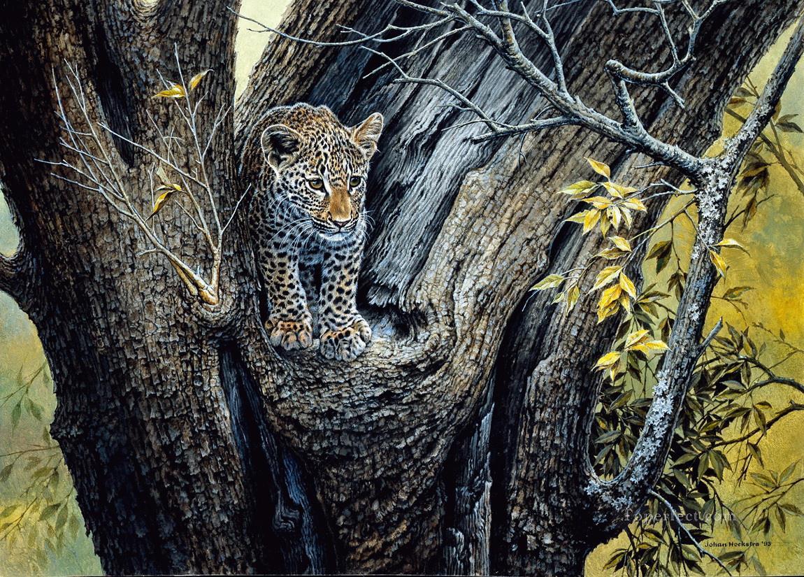 léopard 19 Peintures à l'huile